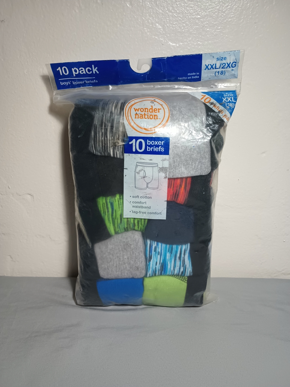 Wonder Nation Boys' Boxer Briefs Underwear